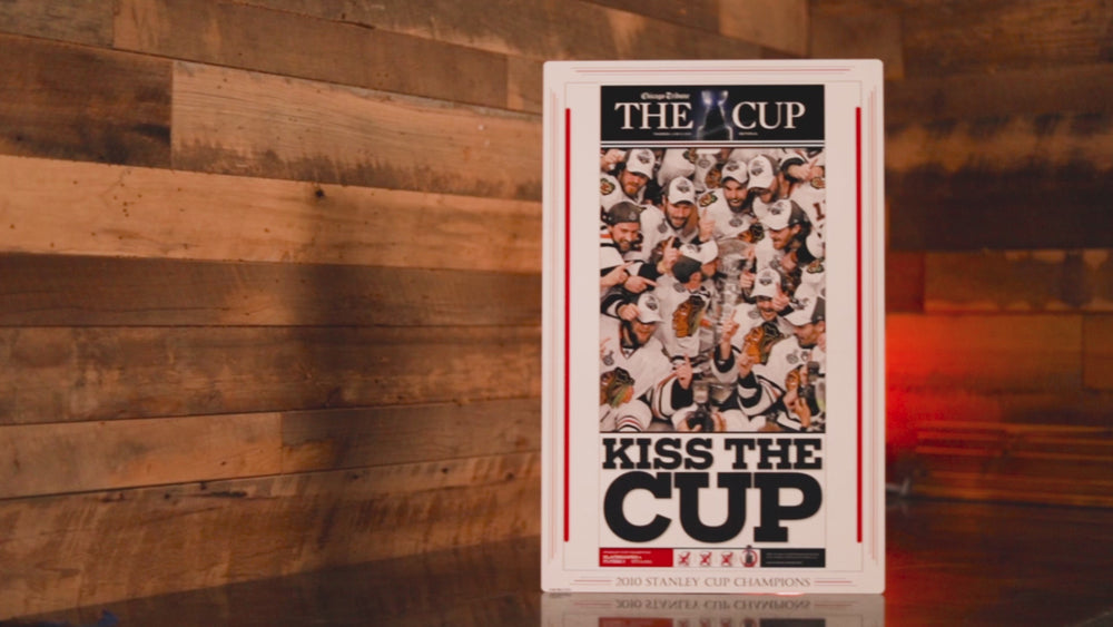 Chicago Tribune Blackhawks 2010 STANLEY CUP Front Page - JUNE 10, 2010