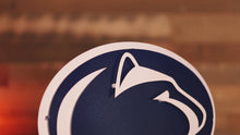 Load and play video in Gallery viewer, Penn State Nittany Lions w/ Penn State 3D Metal Wall Art
