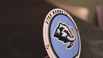 Utah Mammoth "Double Play" On the Shelf or on the Wall Art