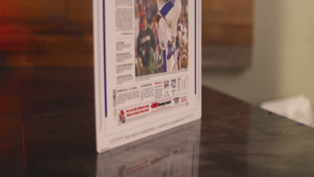 The Courier-Journal Kentucky Wildcats 2012 Basketball National Champions Front Page - APRIL 3, 2012