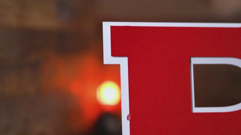 Rutgers Scarlet Knights "R" Metal Wall Art