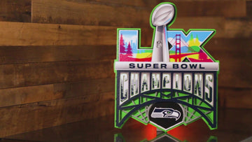Seattle Seahawks Super Bowl LX CHAMPIONS! 3D Metal Wall Art
