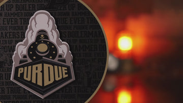 Purdue Boilermakers CRAFT SERIES 3D Embossed Metal Wall Art