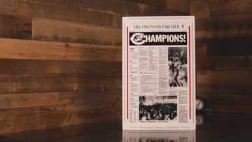 The Cincinnati Enquirer Reds 1975 WORLD SERIES Front Page - OCT 23, 1975