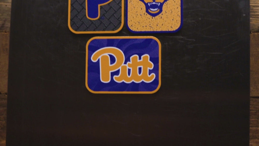 Pittsburgh Panthers - SET of 3 Magnets