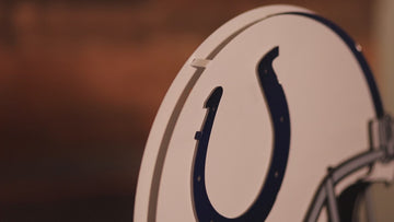 Indianapolis Colts BLITZ Collection - 8 Layer Helmet 3D Vintage Metal Wall Art