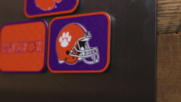 Clemson Tigers - SET of 3 Magnets