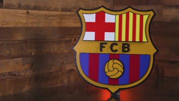 FC Barcelona 3D Vintage Metal Wall Art