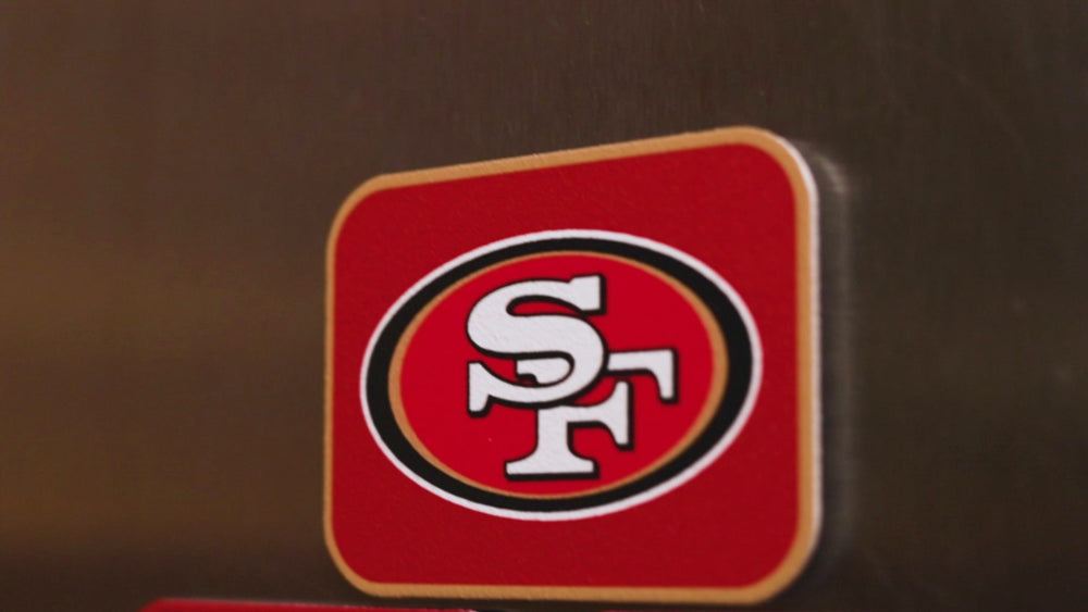 San Francisco 49ers - SET of 3 Magnets
