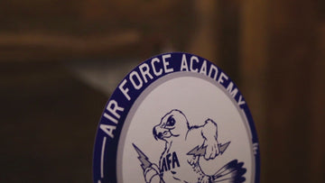 Air Force Academy "Double Play" On the Shelf or on the Wall Art