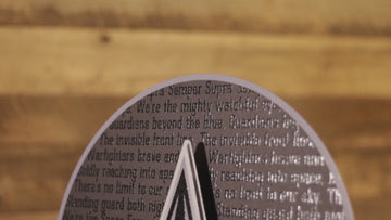 United States Space Force CRAFT SERIES 3D Embossed Metal Wall Art