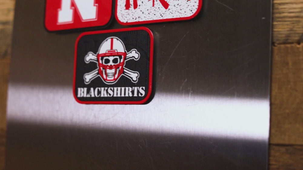 Nebraska Cornhuskers - SET of 3 Magnets