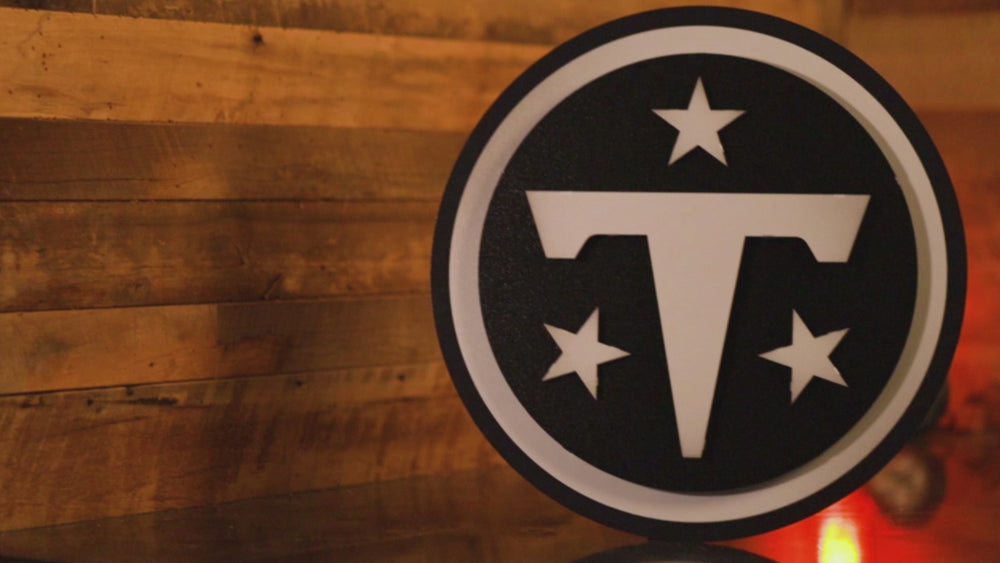 MONOCHROME - Tennessee Titans 3D Vintage Metal Wall Art