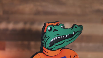 Florida "Albert the Alligator" VAULT 3D Metal Wall Art