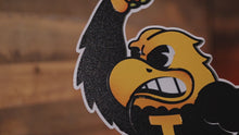 Load and play video in Gallery viewer, Iowa Mascot HERKY 3D Metal Wall Art
