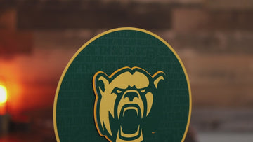 Baylor Bears CRAFT SERIES 3D Embossed Metal Wall Art