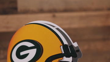 Green Bay Packers BLITZ Collection - 8 Layer Helmet 3D Vintage Metal Wall Art