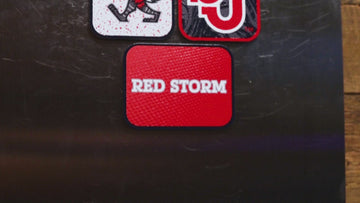 St John's Red Storm - SET of 3 Magnets