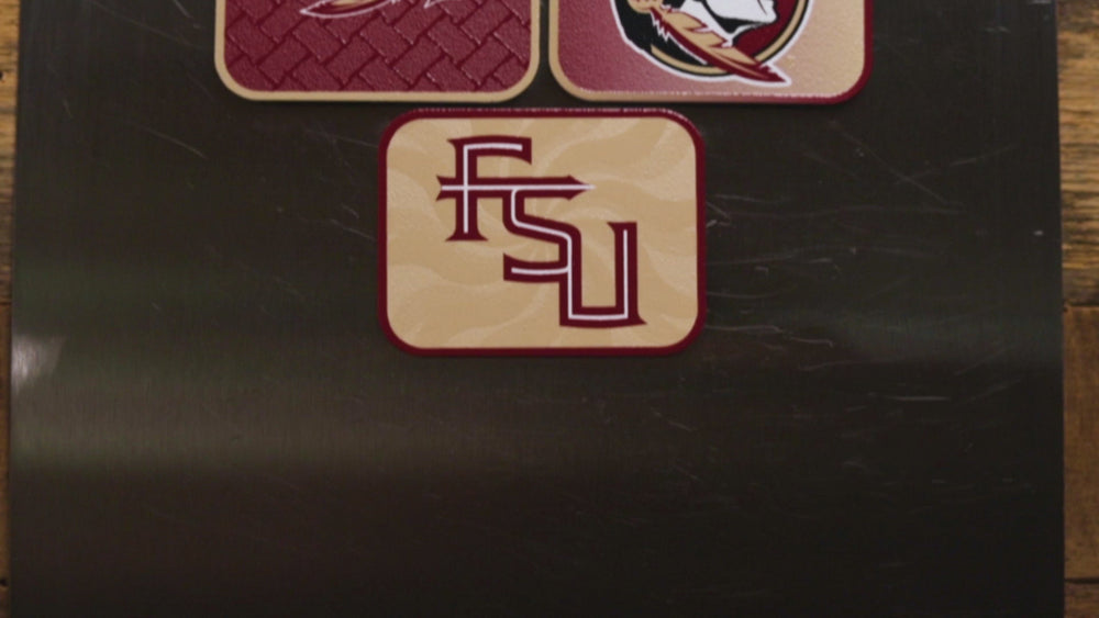 Florida State Seminoles - SET of 3 Magnets