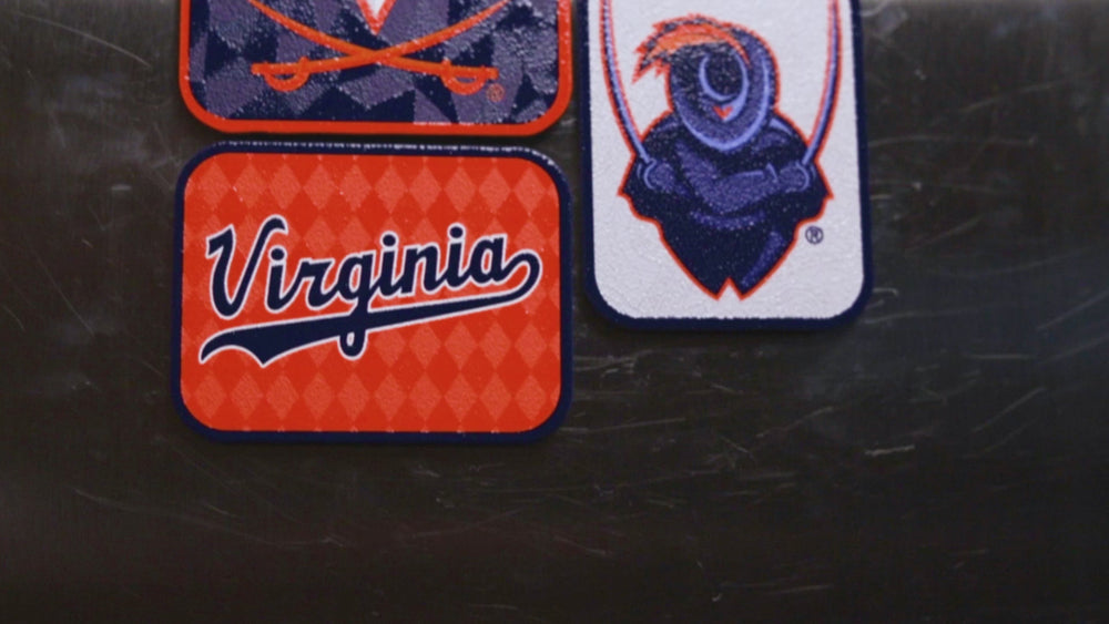 Virginia Cavaliers - SET of 3 Magnets