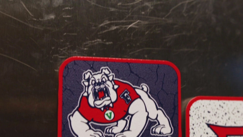 Fresno State Bulldogs - SET of 3 Magnets