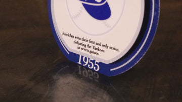 Brooklyn Dodgers 1955 World Series "Double Play" On the Shelf or on the Wall Art