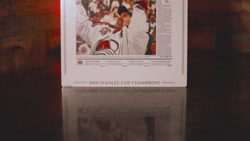 Sunday Denver Post Colorado Avalanche 2001 STANLEY CUP Front Page - JUNE 10, 2001