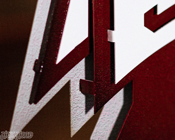 Mississippi State "M State" 3D Metal Wall Art