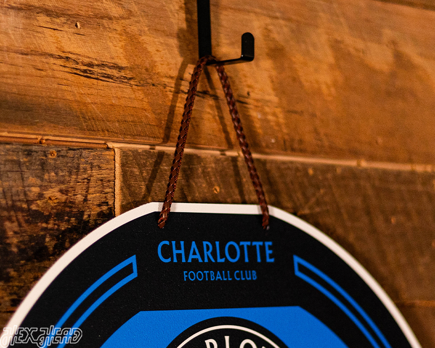 Charlotte FC Personalized Monogram Metal Art