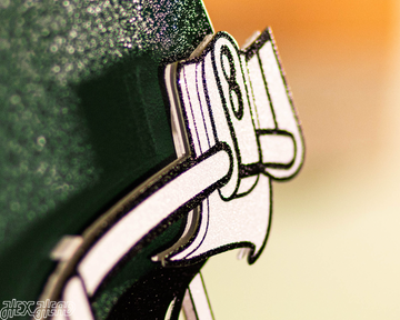 New York Jets BLITZ Collection - 8 Layer Helmet 3D Vintage Metal Wall Art