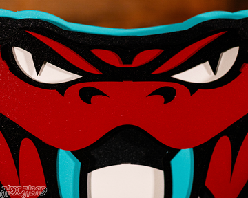 Arizona Diamondbacks Mascot 3D Vintage Metal Wall Art