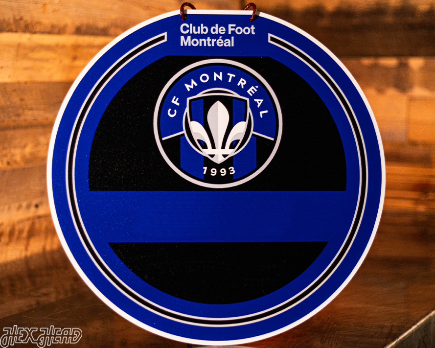 Montreal Impact Personalized Monogram Metal Art