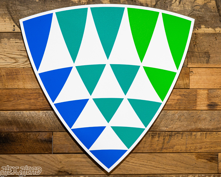 Lineage Shield SINGLE Layer Metal Art- SET of 3