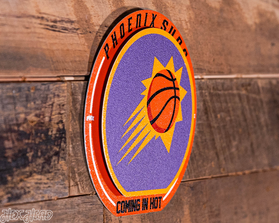 Phoenix Suns "Double Play" On the Shelf or on the Wall Art