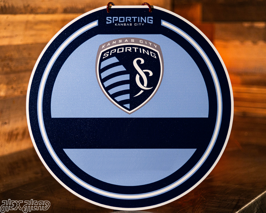 Sporting Kansas City Personalized Monogram Metal Art