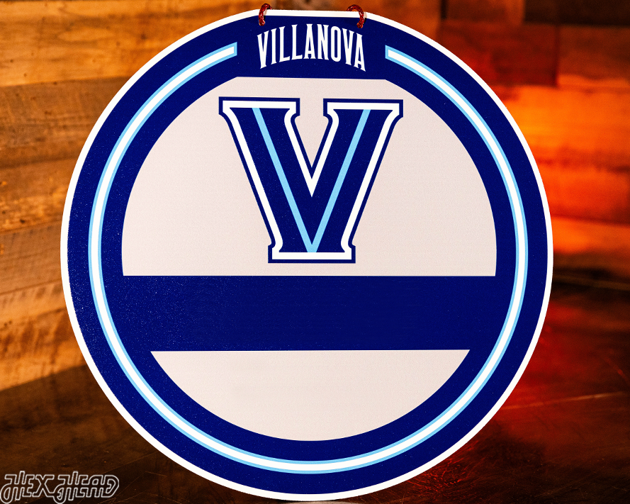 Villanova Wildcats Personalized Monogram Metal Art