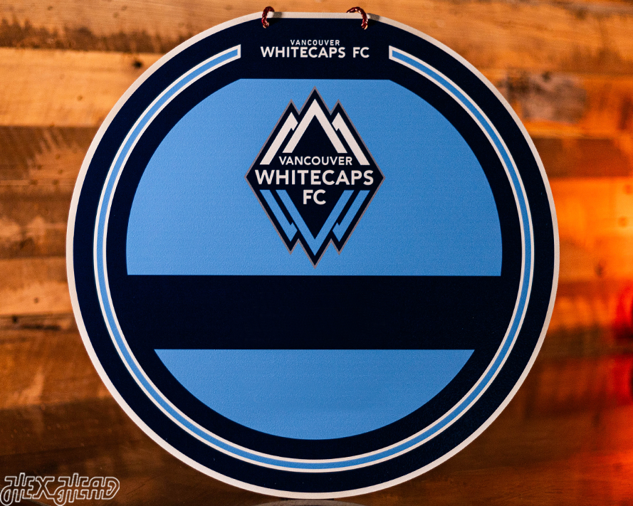 Vancouver Whitecaps Personalized Monogram Metal Art