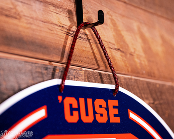 Syracuse Orange Personalized Monogram Metal Art