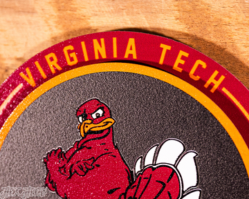 Virginia Tech Hokies "Double Play" On the Shelf or on the Wall Art