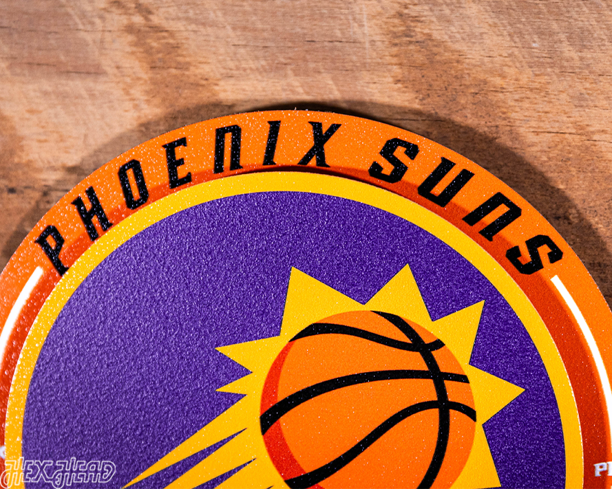 Phoenix Suns "Double Play" On the Shelf or on the Wall Art