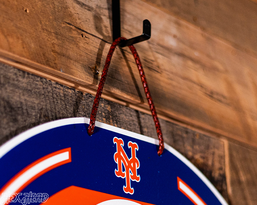 New York Mets Personalized Monogram Metal Art