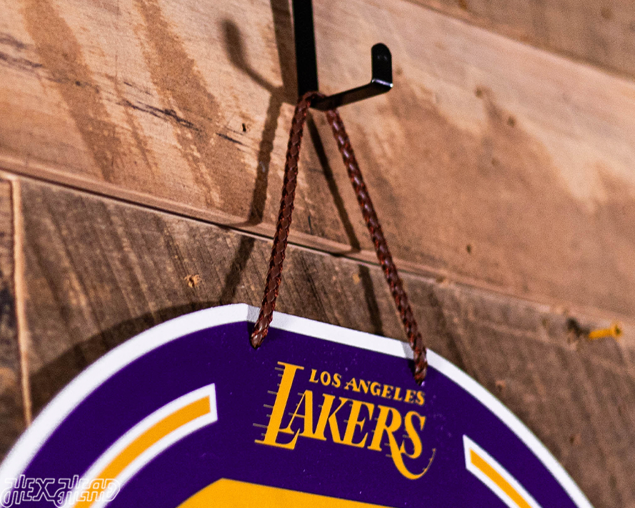 Los Angeles Lakers Personalized Monogram Metal Art