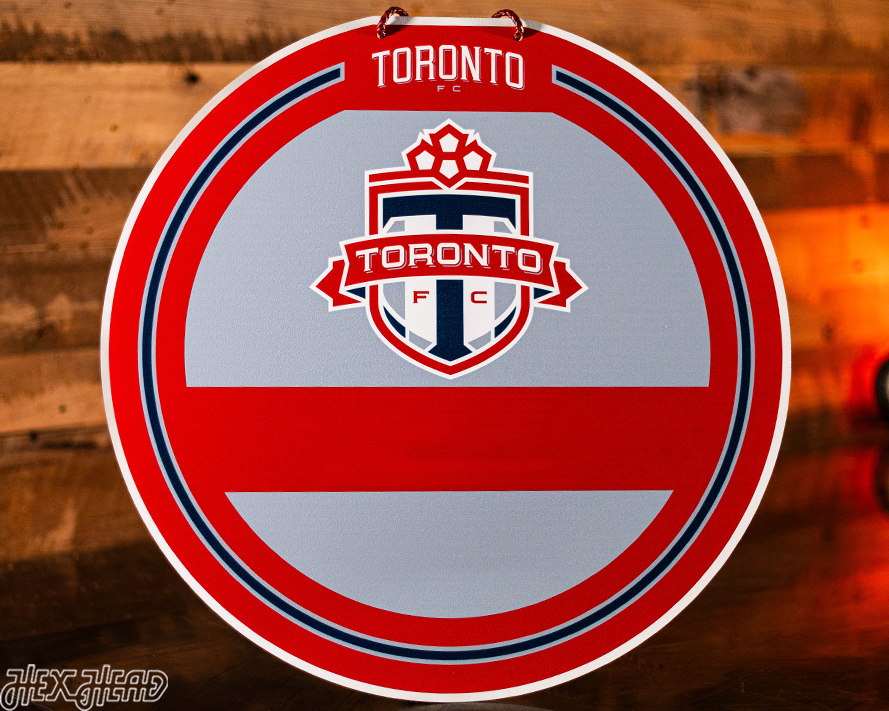 Toronto FC Personalized Monogram Metal Art