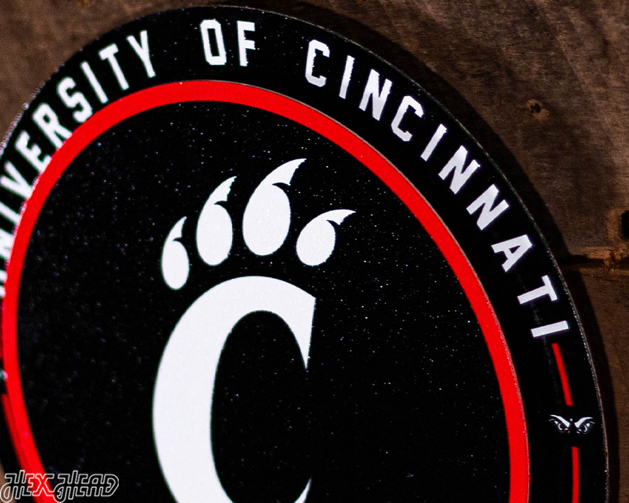 Cincinnati Bearcats "Double Play" On the Shelf or on the Wall Art