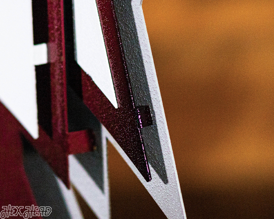 Mississippi State "M State" 3D Metal Wall Art