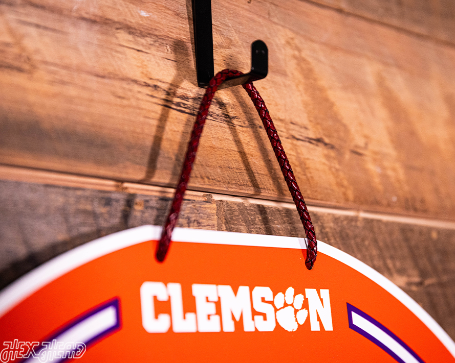 Clemson Tigers Personalized Monogram Metal Art