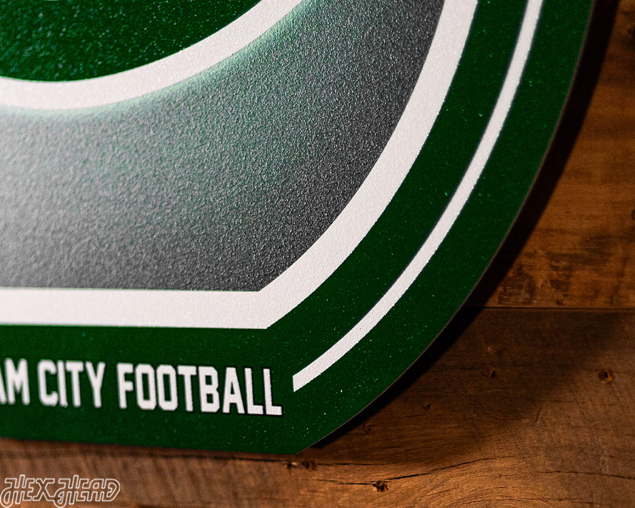 VARSITY Collection- SINGLE layer New York Jets Metal Wall Art