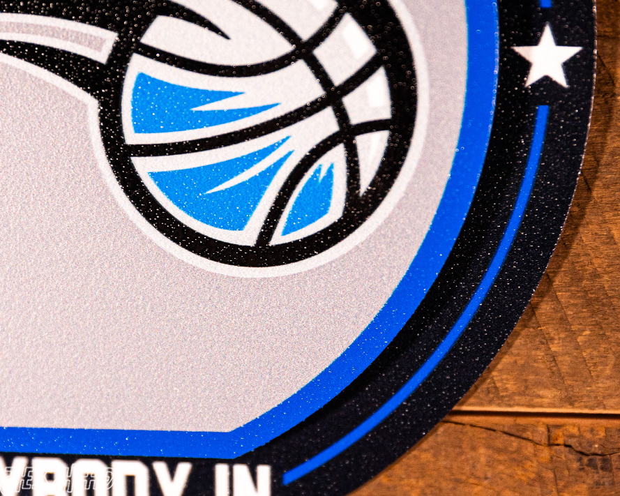 Orlando Magic "Double Play" On the Shelf or on the Wall Art