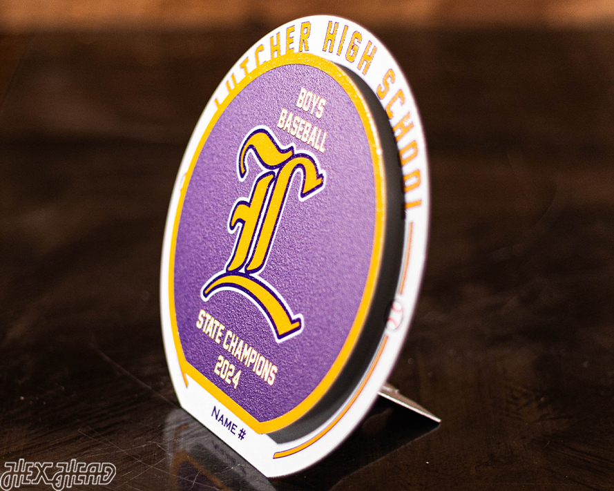 Lutcher High School LA Excellence Award- L logo