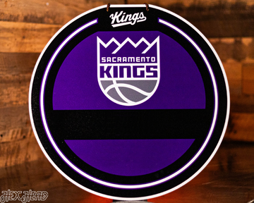 Sacramento Kings Personalized Monogram Metal Art